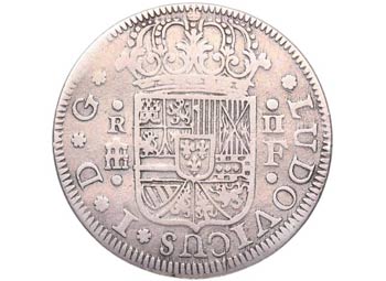 1724. Luis I (1724). Segovia. 2 ... 