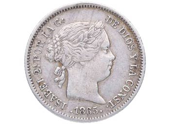 1865. Isabel II (1833-1868). ... 