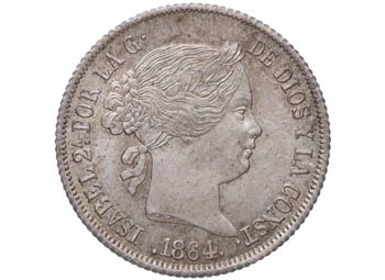 1864. Isabel II (1833-1868). ... 