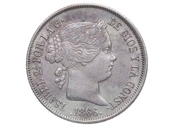 1866. Isabel II (1833-1868). ... 