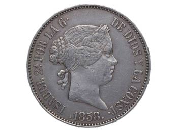 1858. Isabel II (1833-1868). ... 
