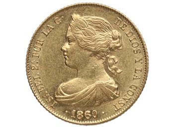 1860 /50. Isabel II (1833-1868). ... 