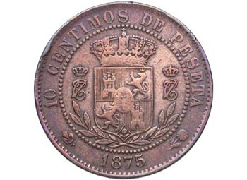 1875. Carlos VII . Oñate. 10 ... 
