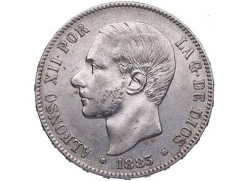 1883 *83. Alfonso XII (1874-1885). ... 