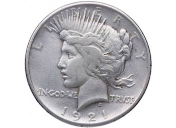 1921 dC. Estados Unidos. 1 Dólar. ... 