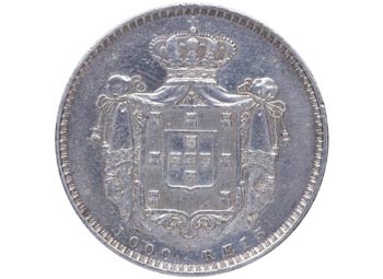 1844. Portugal. María II. Lisboa. ... 