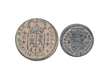 1718 y 1747. España. FELIPE V y ... 
