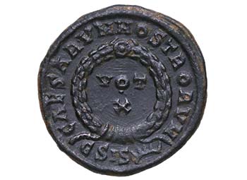 321-324. Constantino II (337-340 ... 