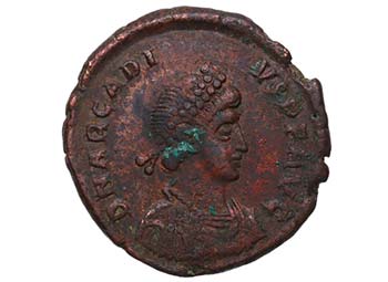 395-408 dC. Flavio Arcadio Augusto ... 