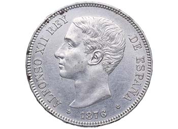 1876 *76. Alfonso XII (1874-1885). ... 