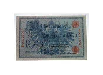1908. Alemania. 100 marcos. SC. ... 