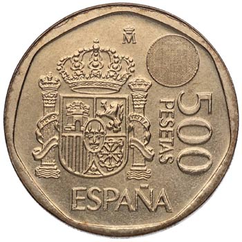 1993. 500 pesetas. Cy 18455. 11,83 ... 