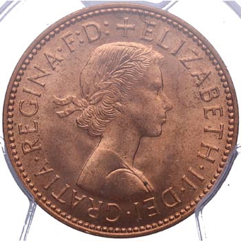 1966. Gran Bretaña. 1/2 Penny. ... 