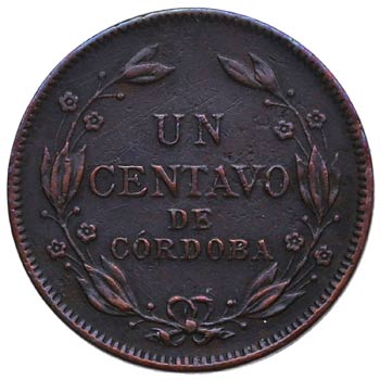 1912. Nicaragua. 1 Centavo. KM 11. ... 