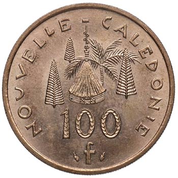 1976. Nueva Caledonia. 100 Francs. ... 