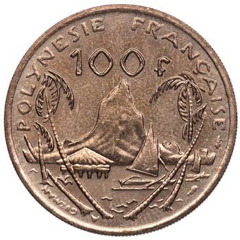 1992. Polinesia Francesa. 100 ... 