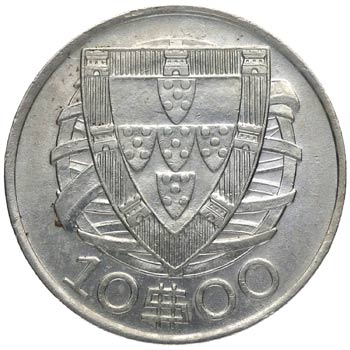 1940. Portugal. 10 escudos. KM ... 