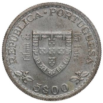 1960. Portugal. 5 escudos. KM 587. ... 