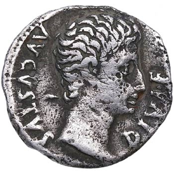 Augusto (27 aC-14 dC). Denario. ... 