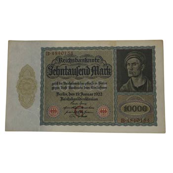 1922. Billetes extranjeros. ... 