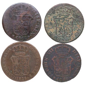 1812, 1813, 1838 y 1846. España. ... 