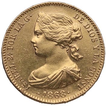 1868*73. Isabel II (1833-1868). ... 