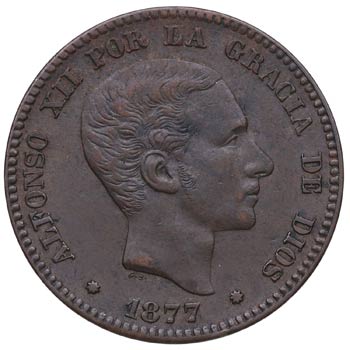 1877. Alfonso XII (1874-1885). ... 