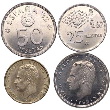 1980, 1981 y 1986. España. Juan ... 