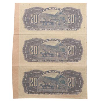 1897. Billetes Españoles. ... 