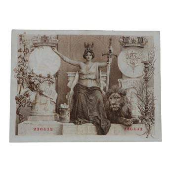 1907. Billetes Españoles. Ángel. ... 
