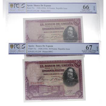 1928. Billetes Españoles. II ... 