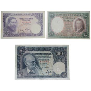 1931 a 1954. Billetes España. ... 