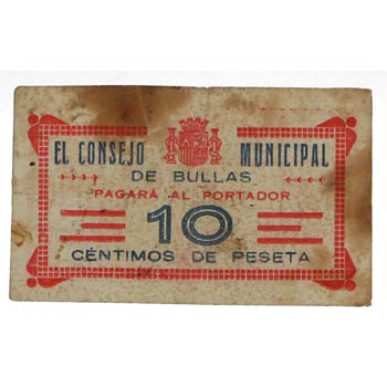 Guerra Civil (1936-1939). Bullas. ... 