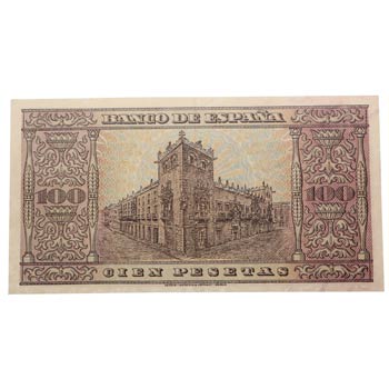1938. Billetes Españoles. 100 ... 
