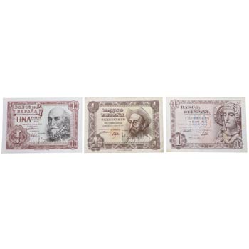 1948, 1951 y 1953. Billetes ... 