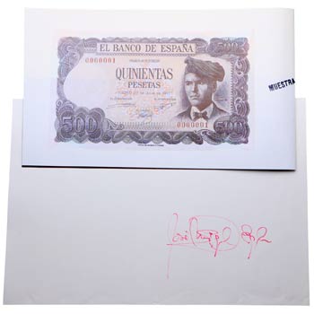 1971. Billetes Españoles. Franco. ... 