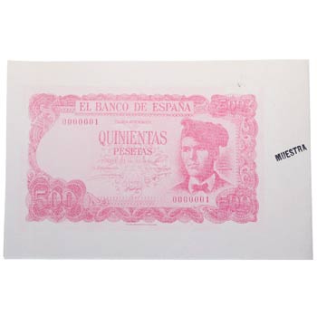 1971. Billetes Españoles. Franco. ... 