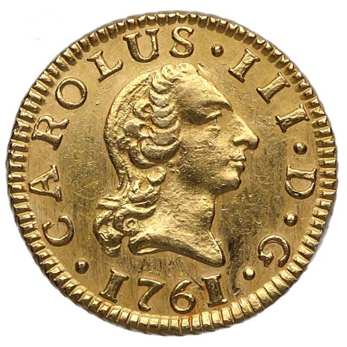 1761. Carlos III (1759-1788). 1/2 ... 