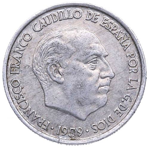 1959. Franco (1939-1975). 10 ... 