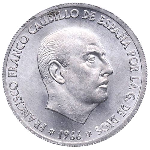 1966*68. Franco (1939-1975). 50 ... 