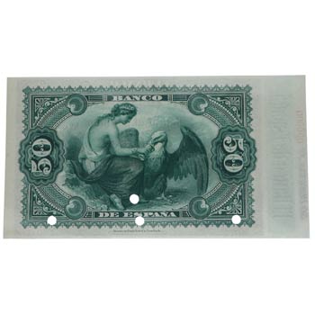 1884. Billetes Españoles. 50 ... 