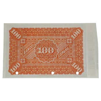 1884. Billetes Españoles. 100 ... 
