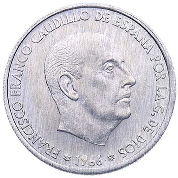 1966*19/72. Franco (1939-1975). 50 ... 