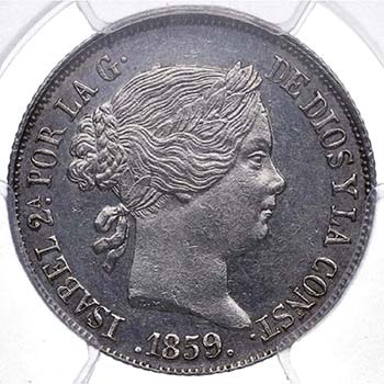 1859. Isabel II (1833-1868). ... 