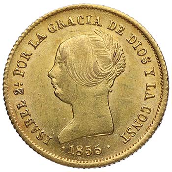 1855. Isabel II (1833-1868). ... 