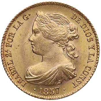 1857. Isabel II (1833-1868). ... 