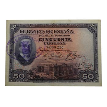 1927. Billetes Españoles. II ... 