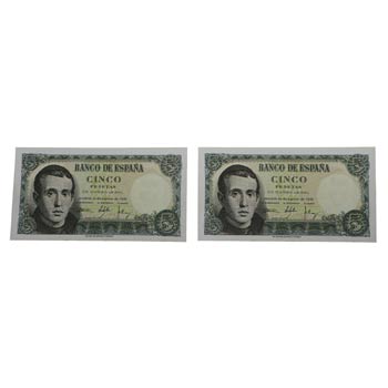 1951. Billetes Españoles. Franco ... 