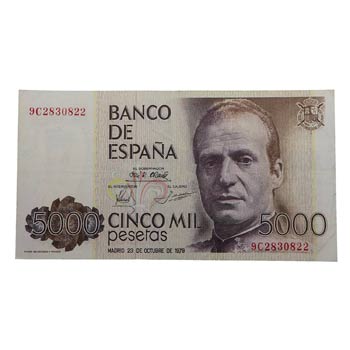 1979. Billetes Españoles. Juan ... 