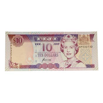 1996. Billetes Extranjeros. Fiji. ... 